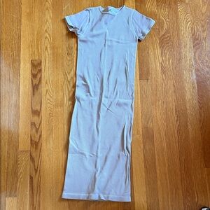 PrettyLittleThing Light Blue Midi Dress